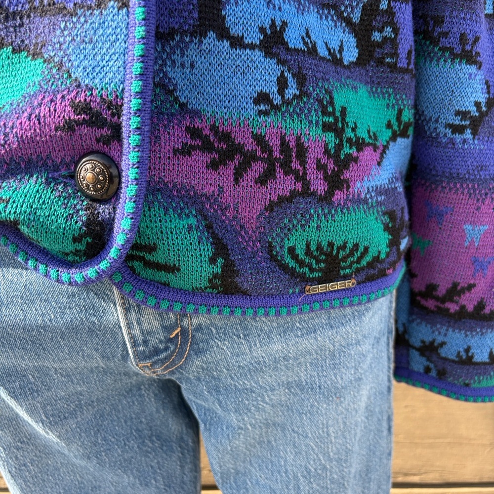 Vintage Geiger Austria Wool Blend Sweater - Picture 5 of 10